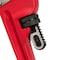 Steelman 14Inch HeavyDuty Cast Iron Straight Handle Pipe Wrench 60882 - alternate 2